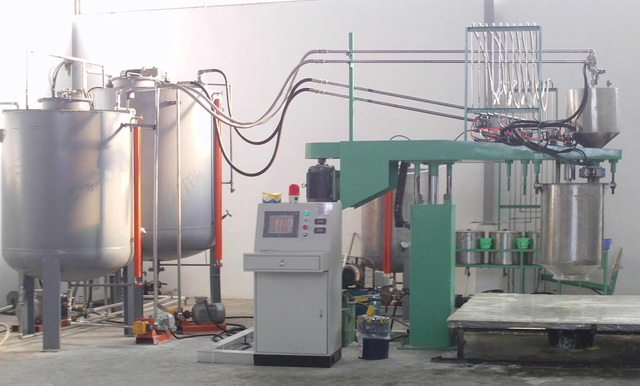 Model BFP batch foaming machine