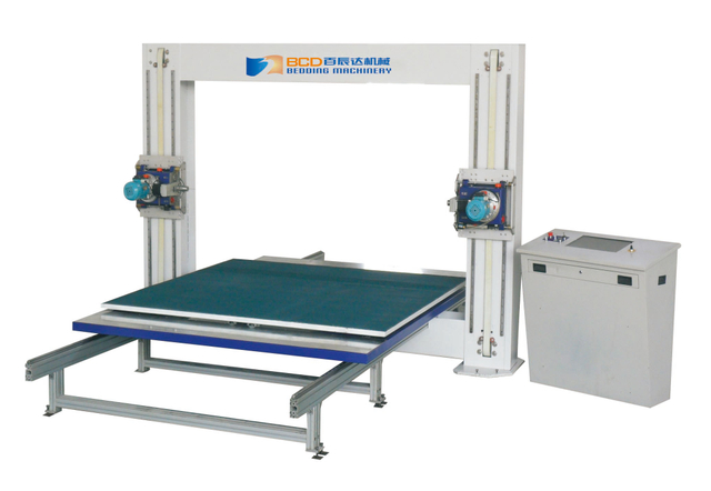 BFXQ-3 FOAM HORIZONTAL CUTTER MACHINE(ROTARY TABLE)