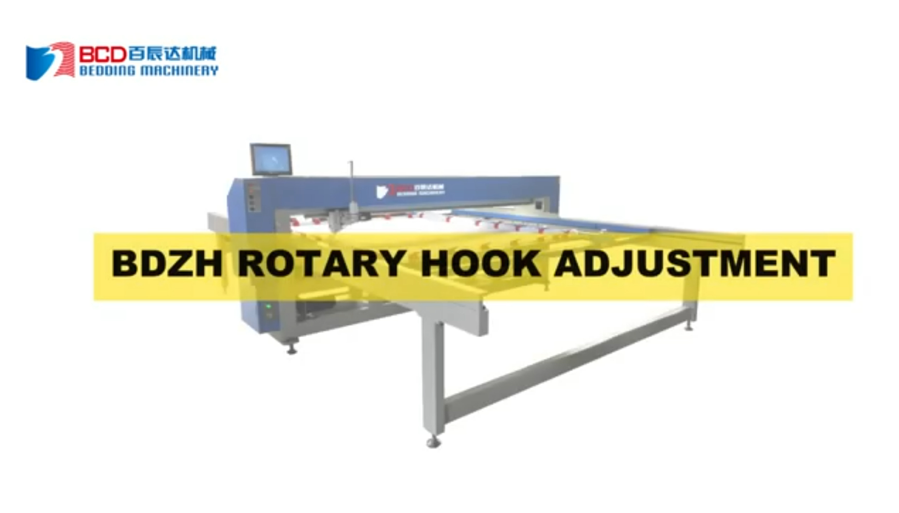 BDZH Rotary Hook Adjustment