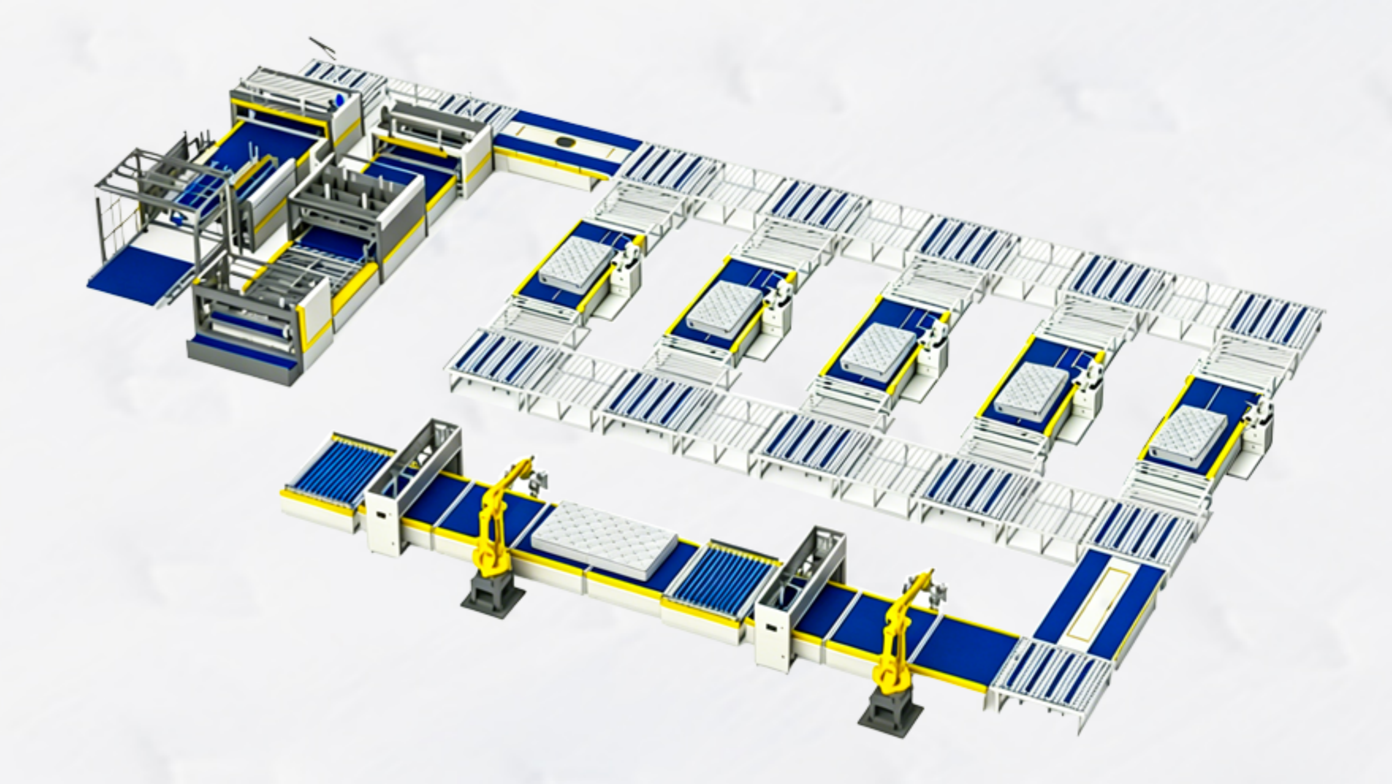 mattress production line