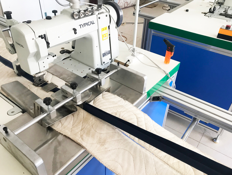 Model BLLF Mattress Border Zipper Sewing Machine 