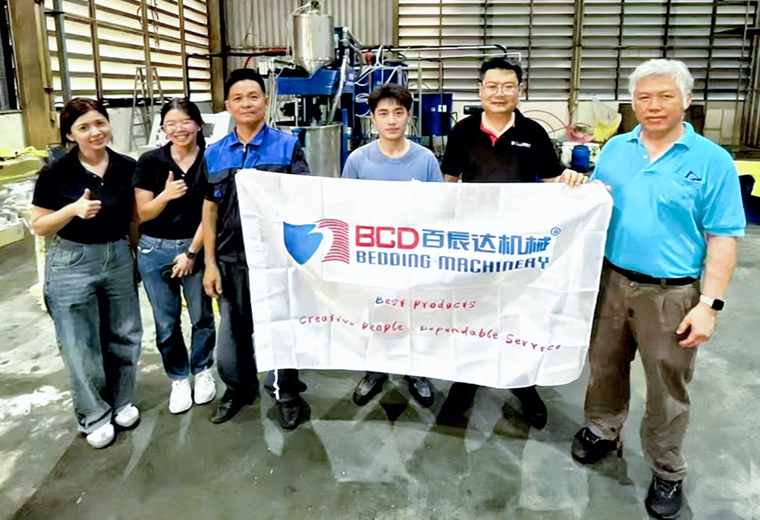 Batch Foaming Machine - Thailand Cooperation Case