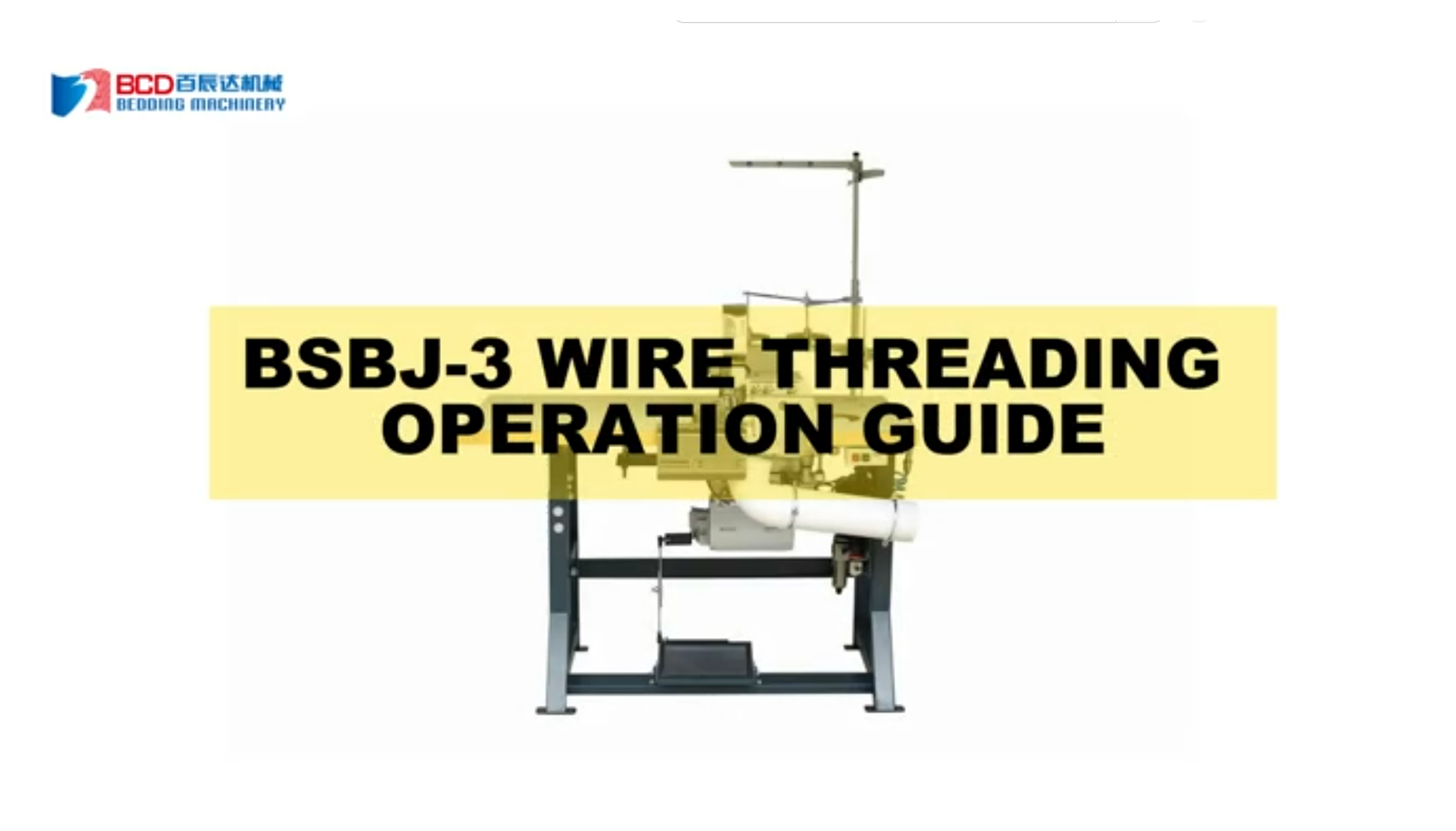 BSBJ-3 Wire Threading Operation Guide