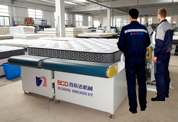 Irish Client's Interest Automatic Flip Border Machine
