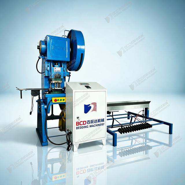 BQH Zigzag Spring Cutting & Bending Machine
