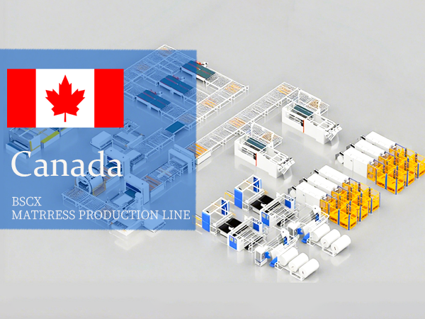 BCD - Mattress Production line Canada Export Project