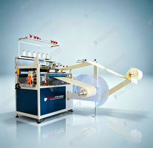 BSKB Mattress Border Double Head Overlocker Machine