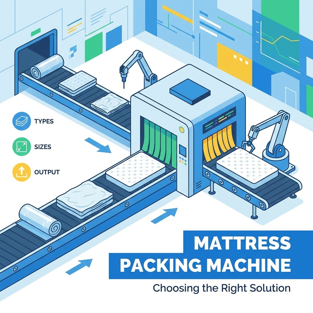 How to Choose a Mattress Packing Machine for Different Mattress Types, Sizes, and Output
